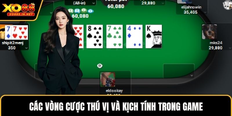 Các vòng cược thú vị và kịch tính trong game